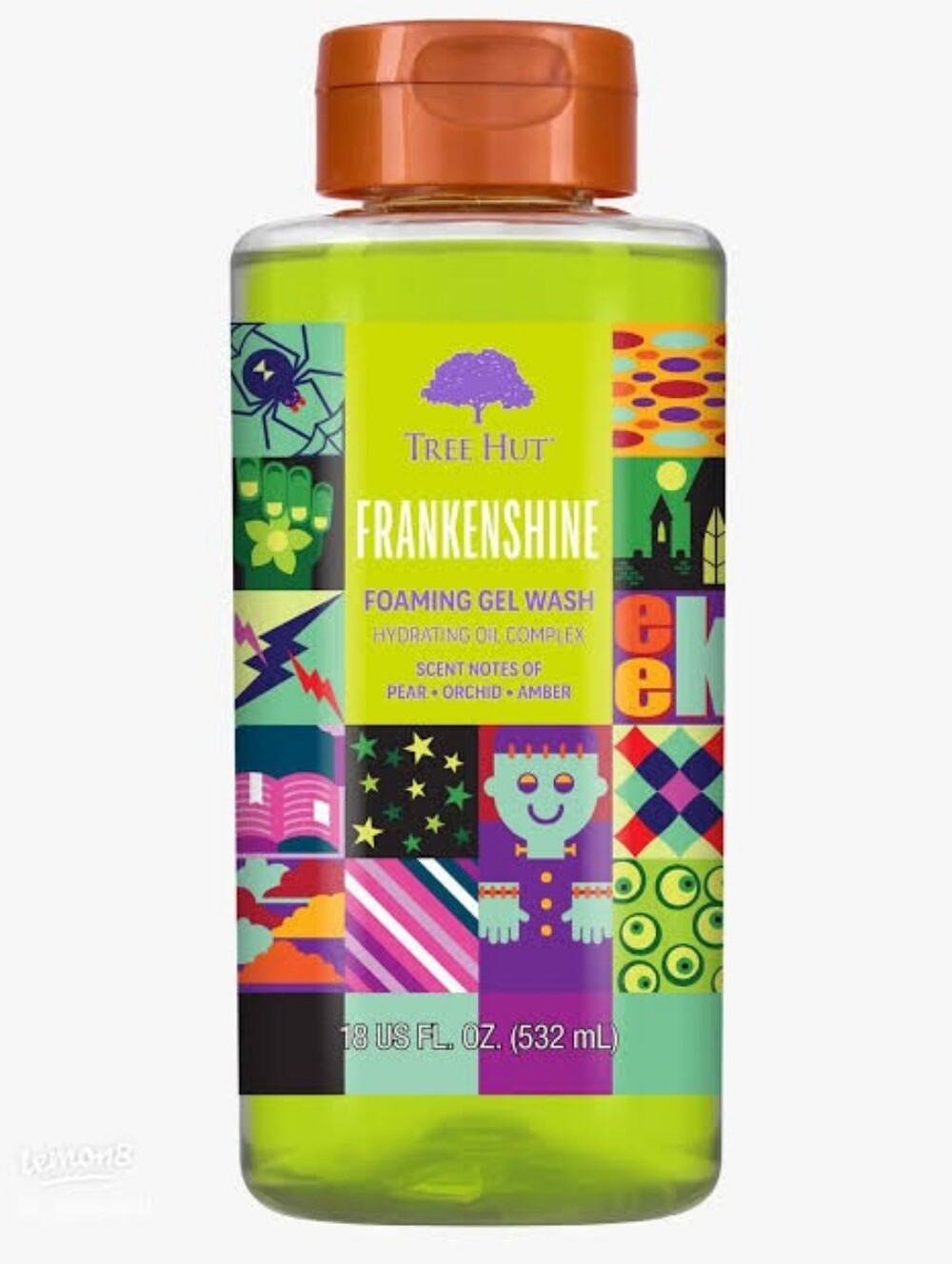 Tree Hut Frankenshine Foaming Gel Wash - Green
